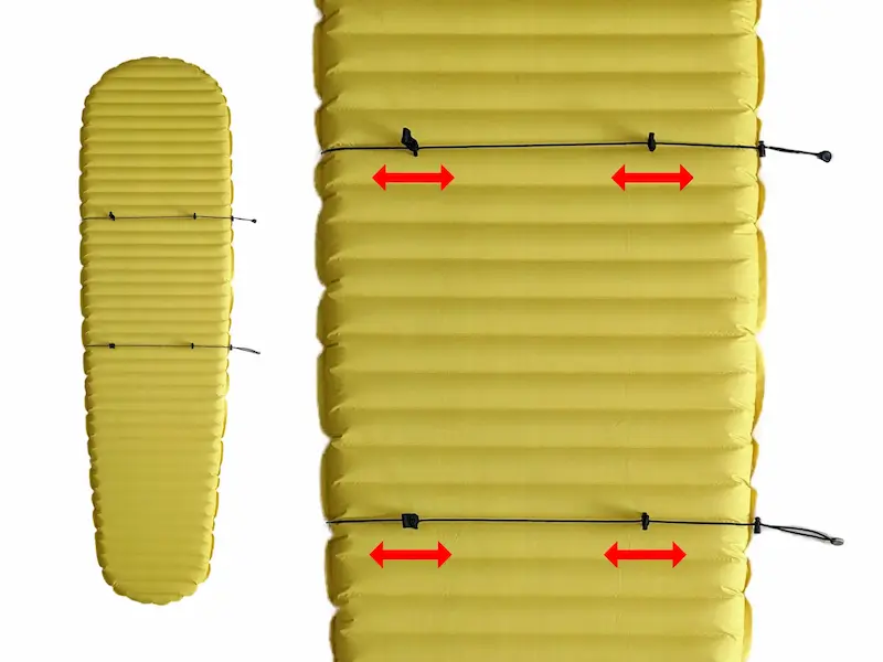 Quilt Oro - Cordons élastiques pour maintenir la couette au matelas